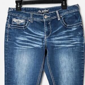 Vintage - Short & Sexy Series - Women's Jeans - Size 11 (32" Waist)